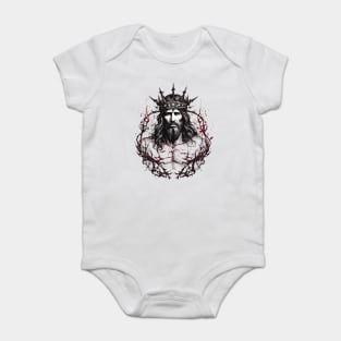 The Compassion of Jesus Christ Baby Bodysuit